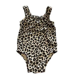Old Navy Baby Leopard One Piece Swimsuit 6-12 Mo
